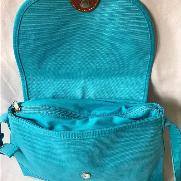 L.L.Beans purse Shoulder bag turquoise - Picture 3 of 4